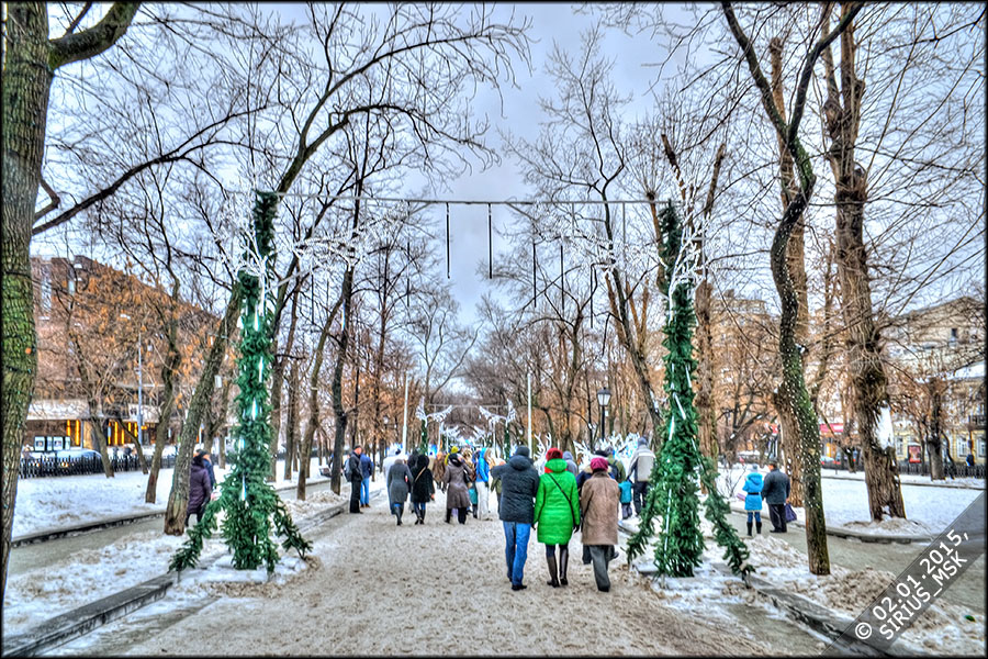 Москва новогодняя, 02.01.2015