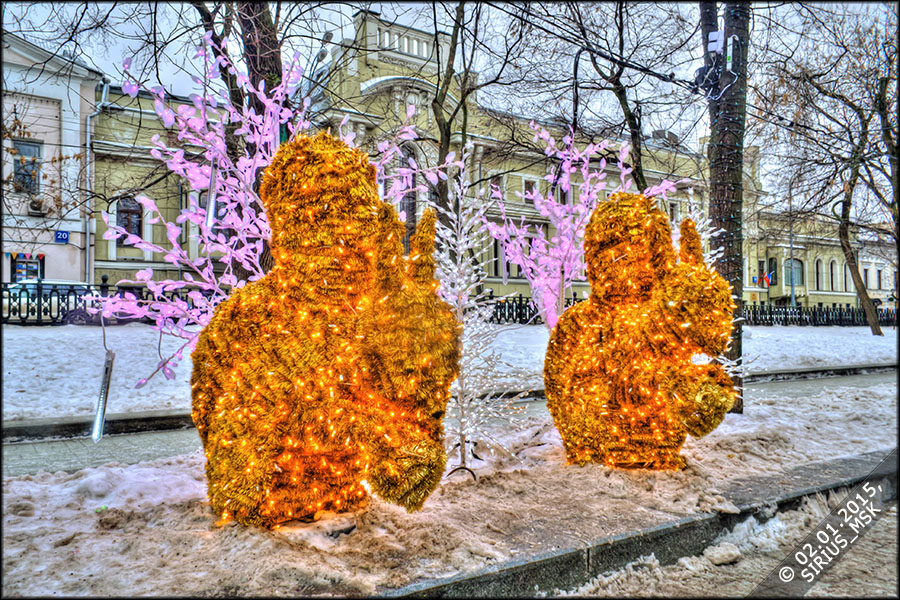 Москва новогодняя, 02.01.2015